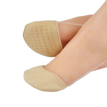 SEBS calcetines invisibles antideslizantes con silicona para bailar ballet y protector de dedos para mujer
